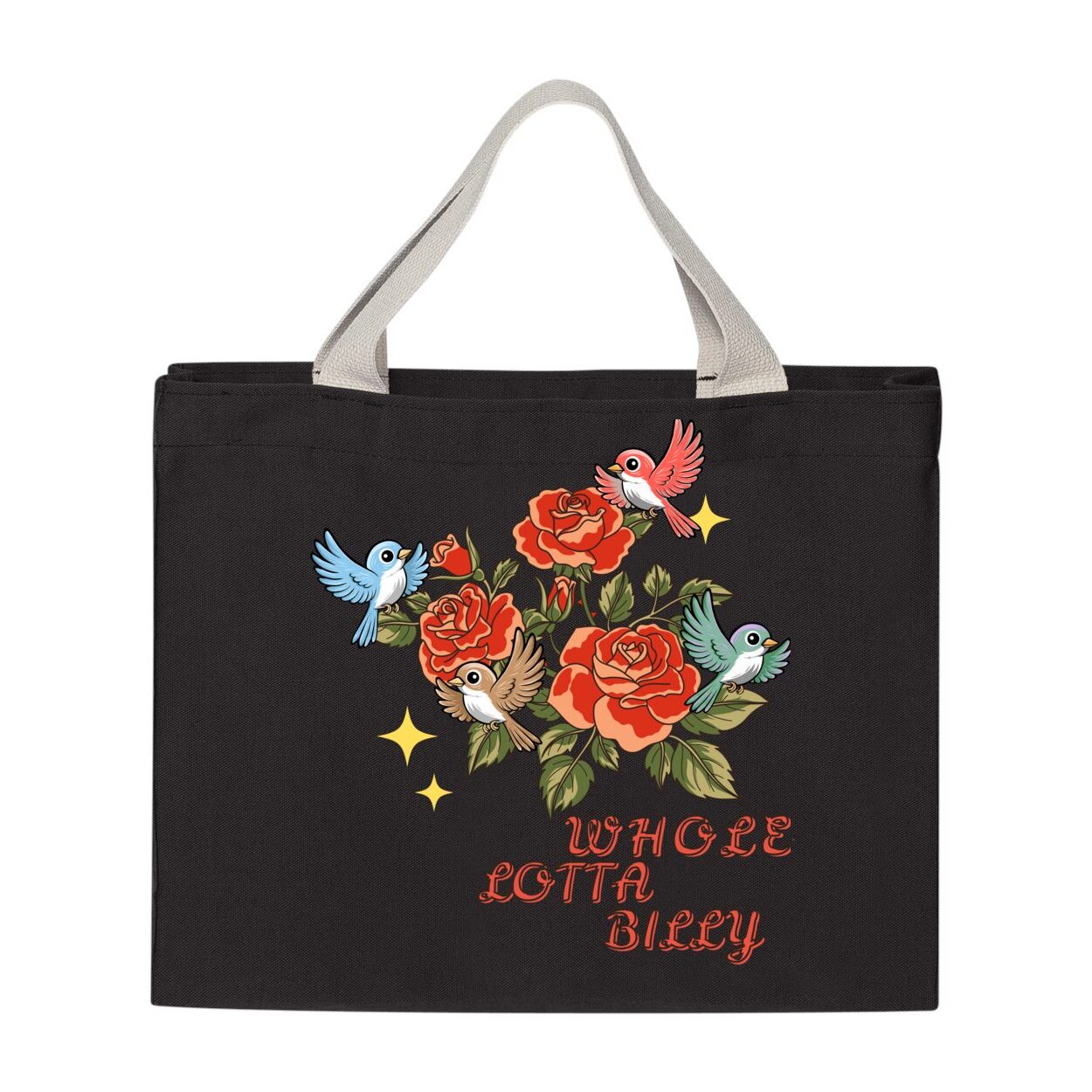 WHOLELOTTABILLY medium tote bag
