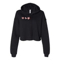 WHOLELOTTABILLY LOST IN TIME  Women's Cropped Fleece Hoodie