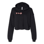 WHOLELOTTABILLY LOST IN TIME  Women's Cropped Fleece Hoodie