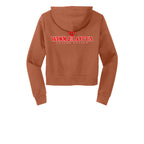 WLB Women’s CROP Fleece Full-Zip Hoodie
