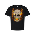 WHOLELOTTABILLY BURNING SKULL Heavyweight Tee