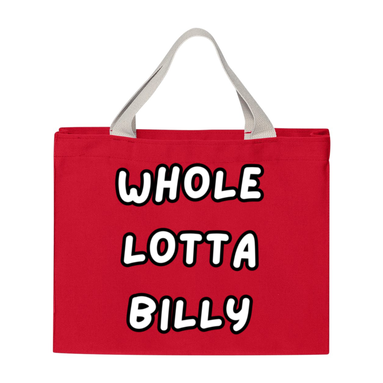 WHOLELOTTABILLY medium tote bag