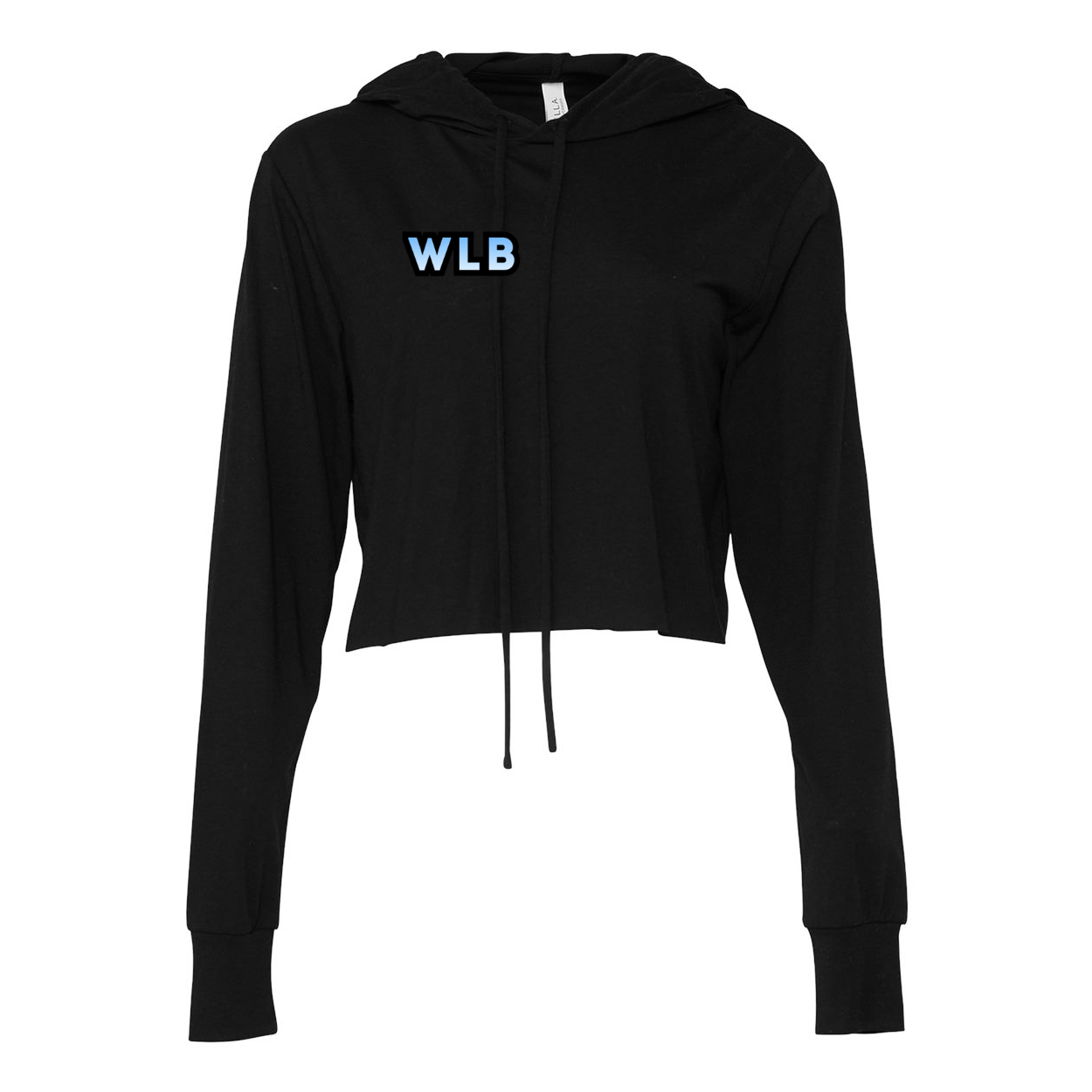 WLB Women’s Triblend Cropped Long Sleeve Hoodie