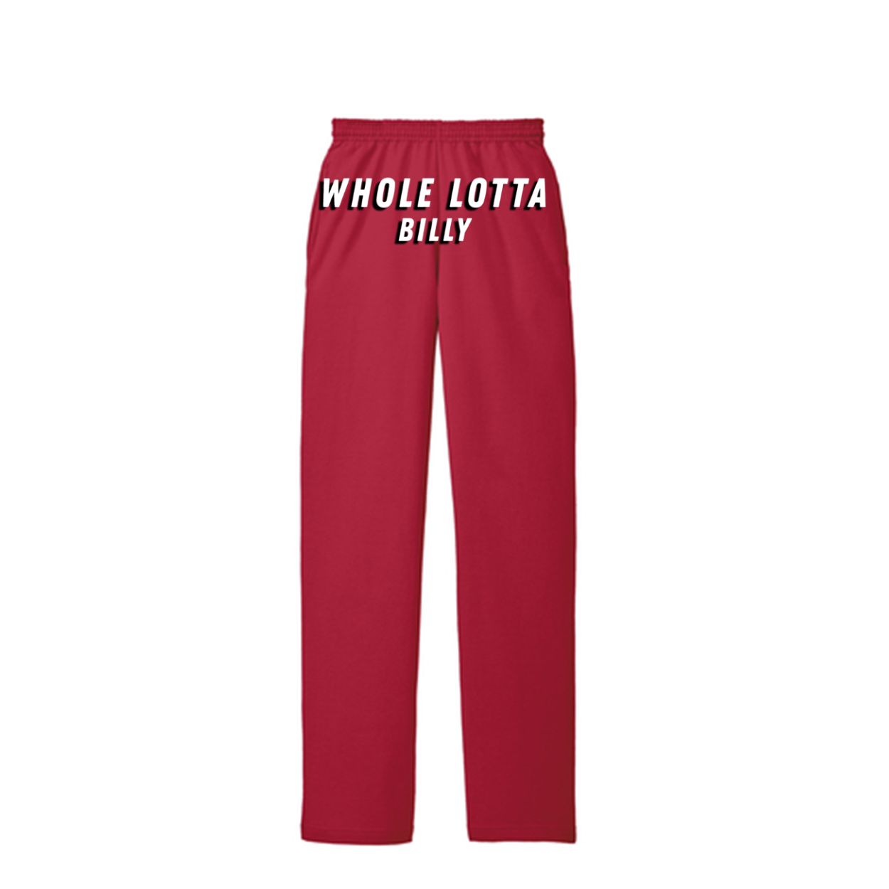 Wholelottabilly Fleece Sweatpants with Pockets