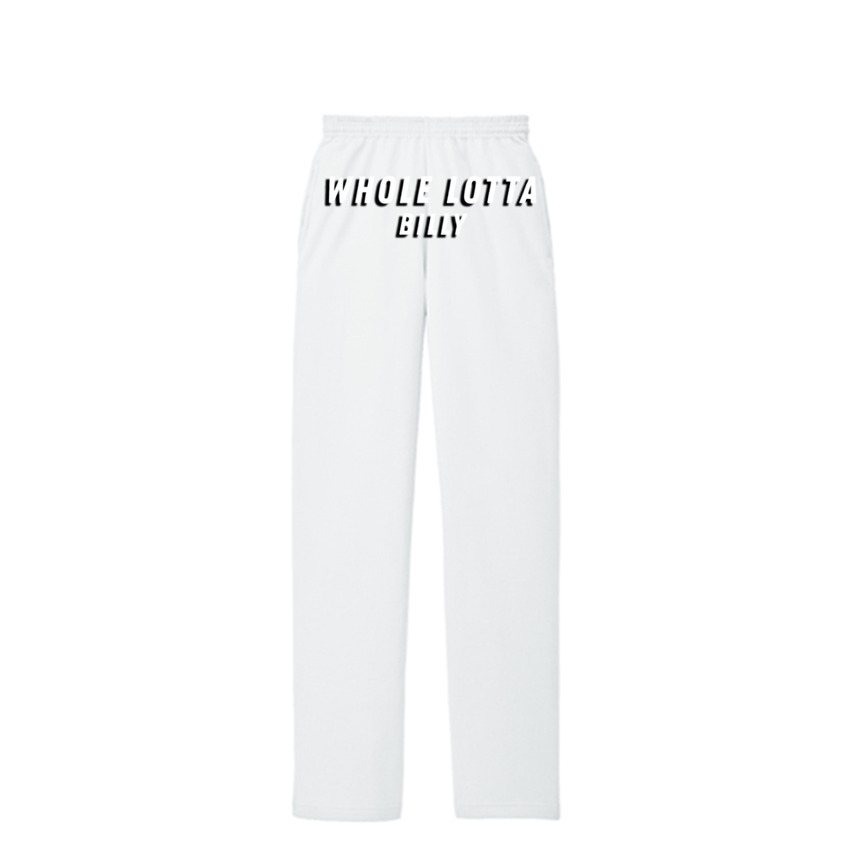 Wholelottabilly Fleece Sweatpants with Pockets
