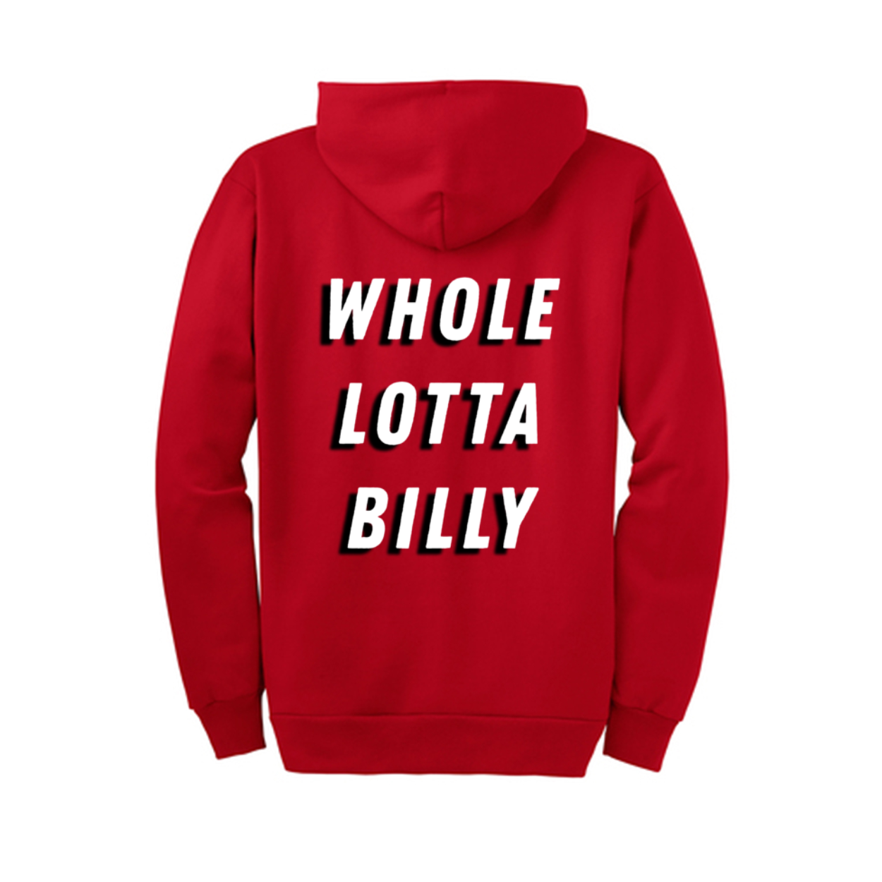 wholelottabilly Fleece Full-Zip Hooded jacket