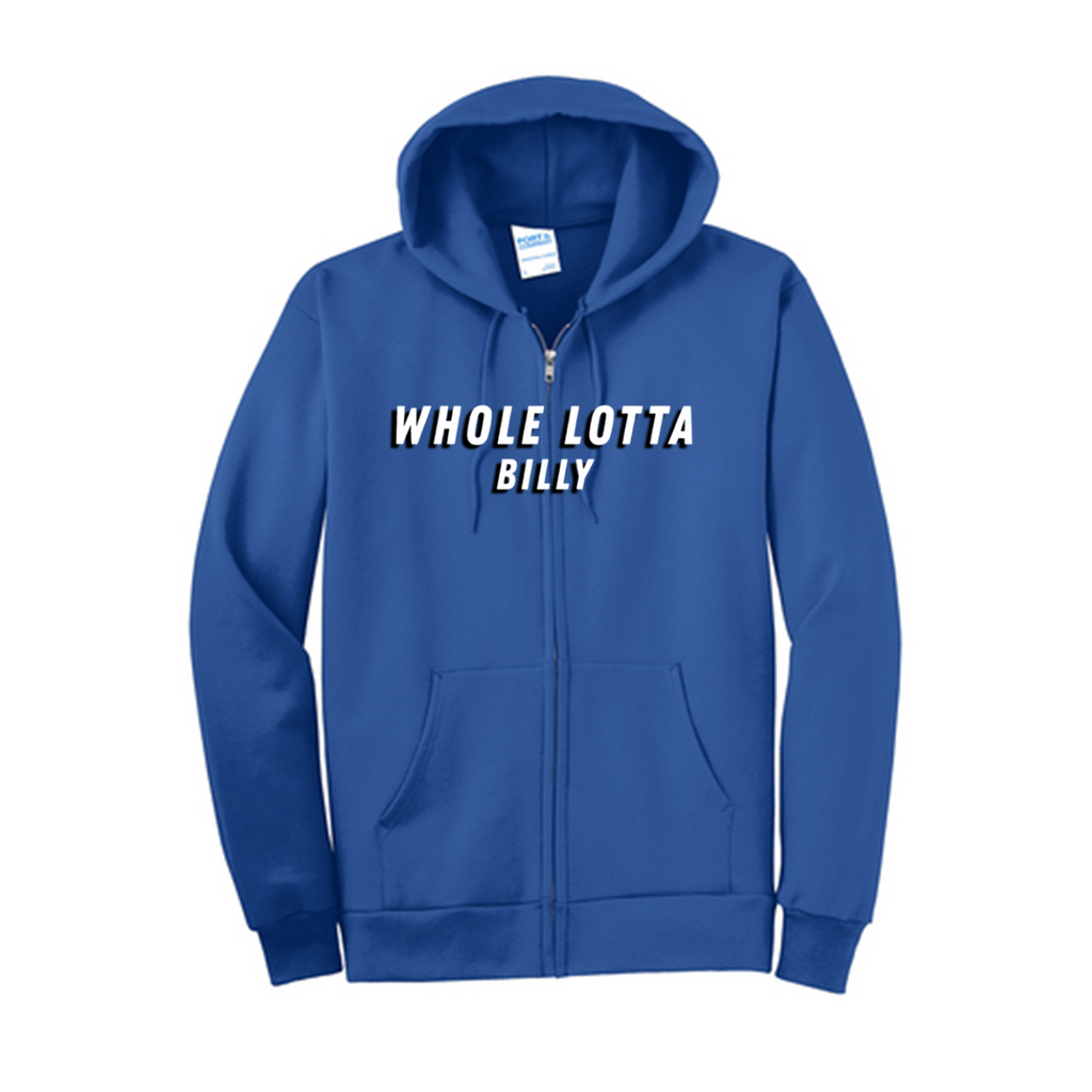 wholelottabilly Fleece Full-Zip Hooded jacket