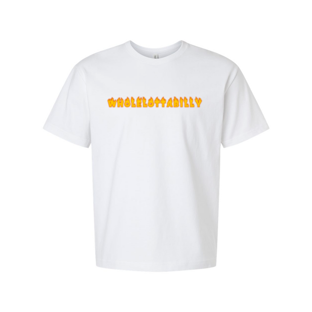 WHOLELOTTABILLY ON FIRE TEE