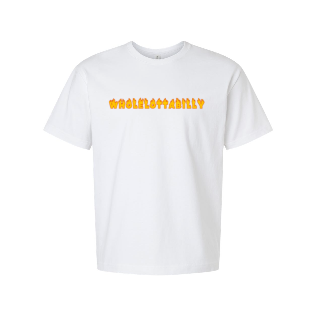 WHOLELOTTABILLY ON FIRE TEE