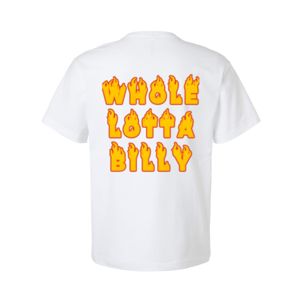 WHOLELOTTABILLY ON FIRE TEE