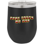 WHOLELOTTABILLY Polar Camel 12 oz. Stemless Wine Glasses