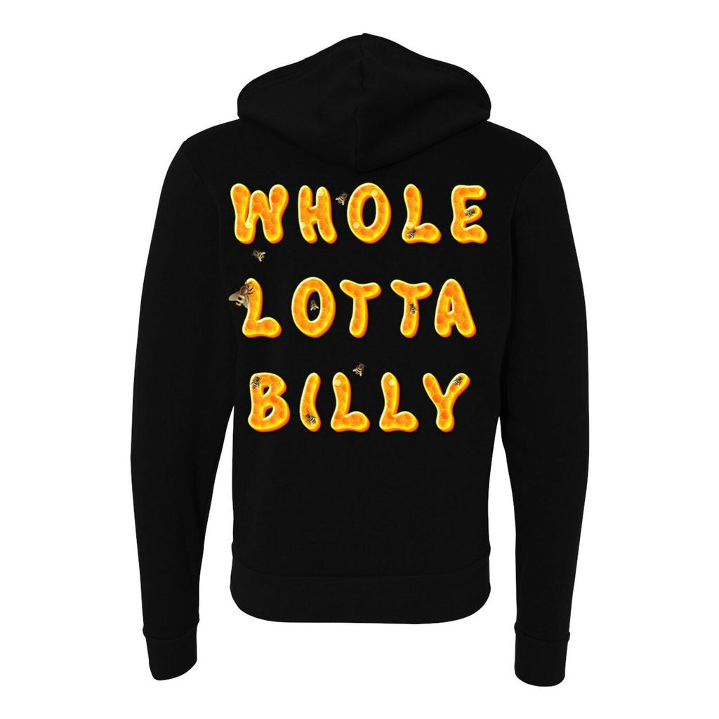 WHOLELOTTABILLY HONEYBEE Unisex Full-Zip Hooded Sweatshirt