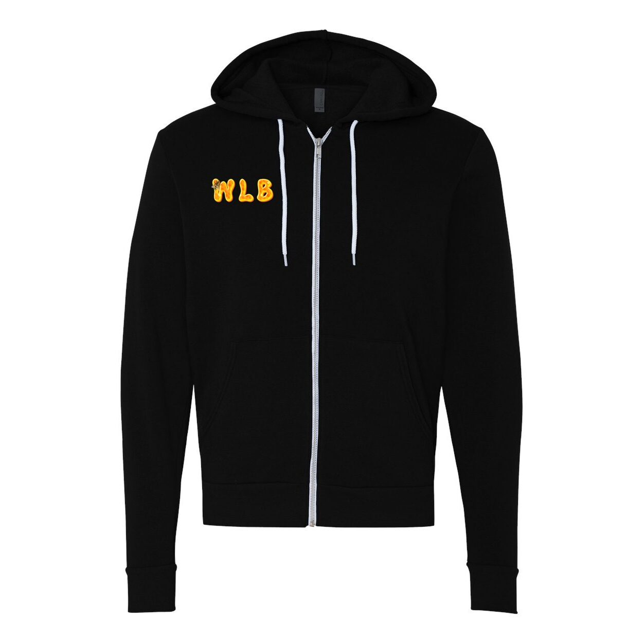 WHOLELOTTABILLY HONEYBEE Unisex Full-Zip Hooded Sweatshirt