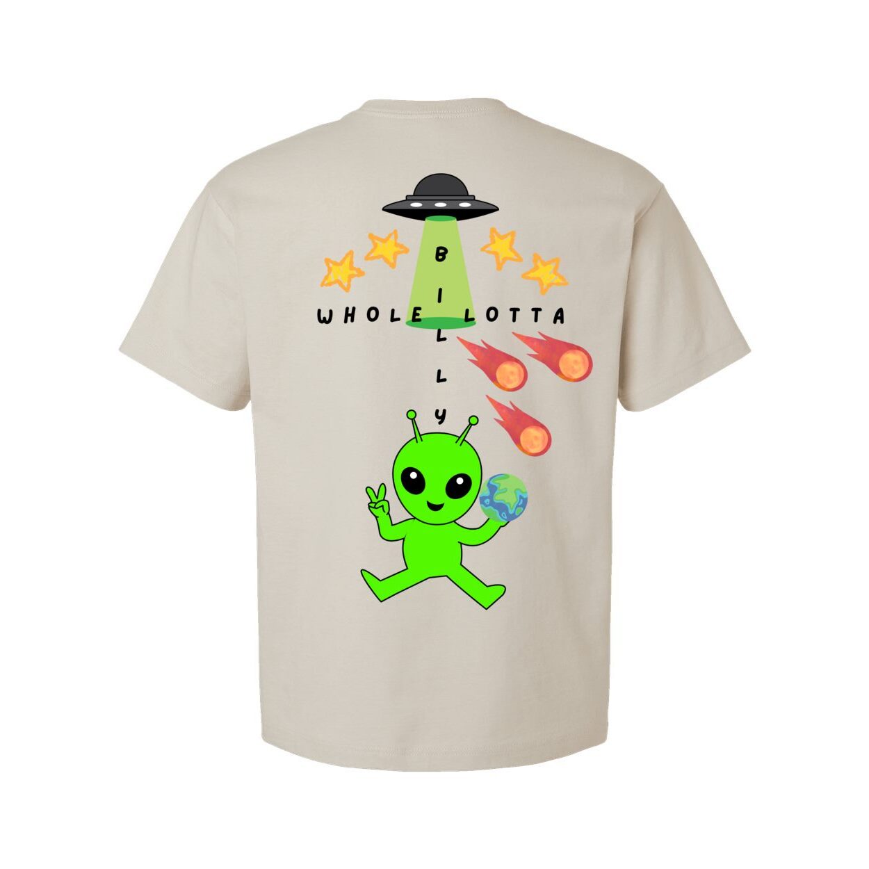 WHOLELOTTABILLY ALIEN Heavyweight Tee