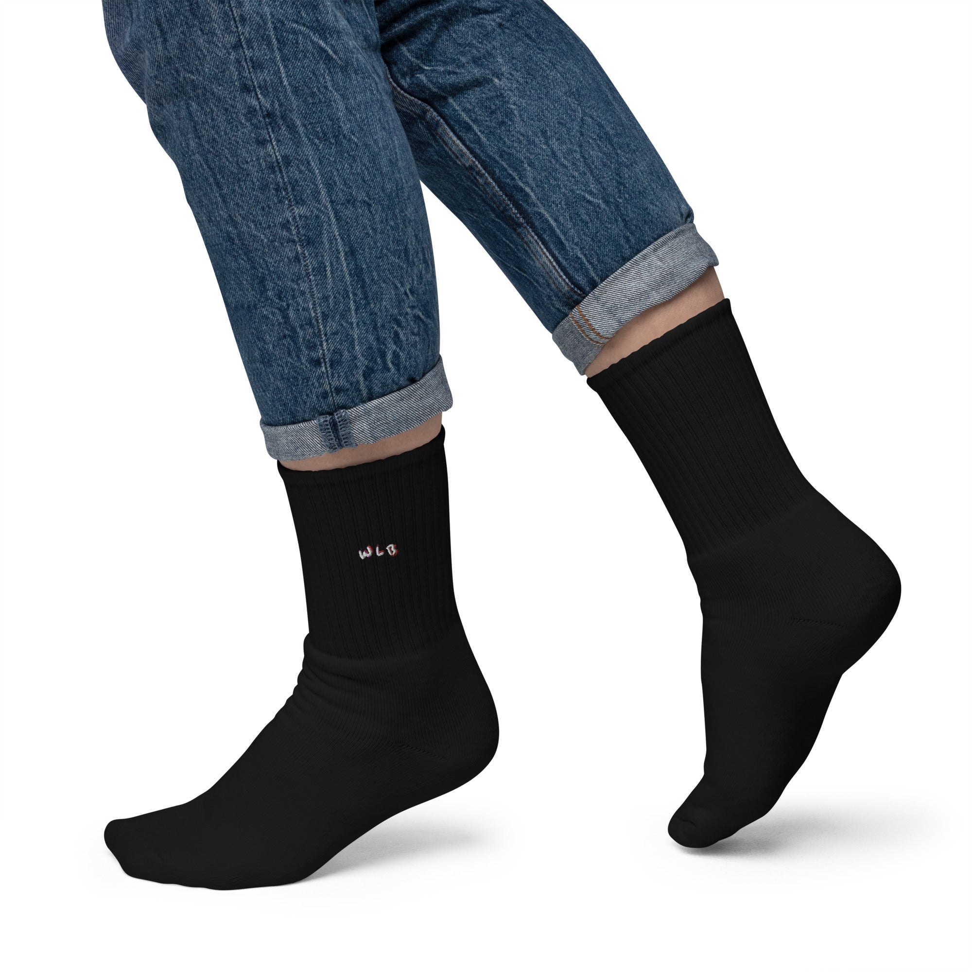 WHOLELOTTABILLY Embroidered socks