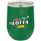 WHOLELOTTABILLY Polar Camel 12 oz. Stemless Wine Glasses
