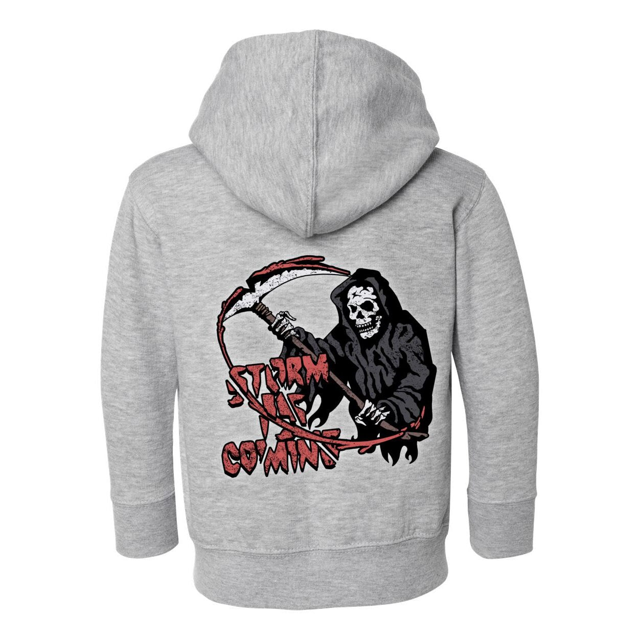 WHOLELOTTABILLY Toddler Full-Zip Fleece Hooded Sweatshirt