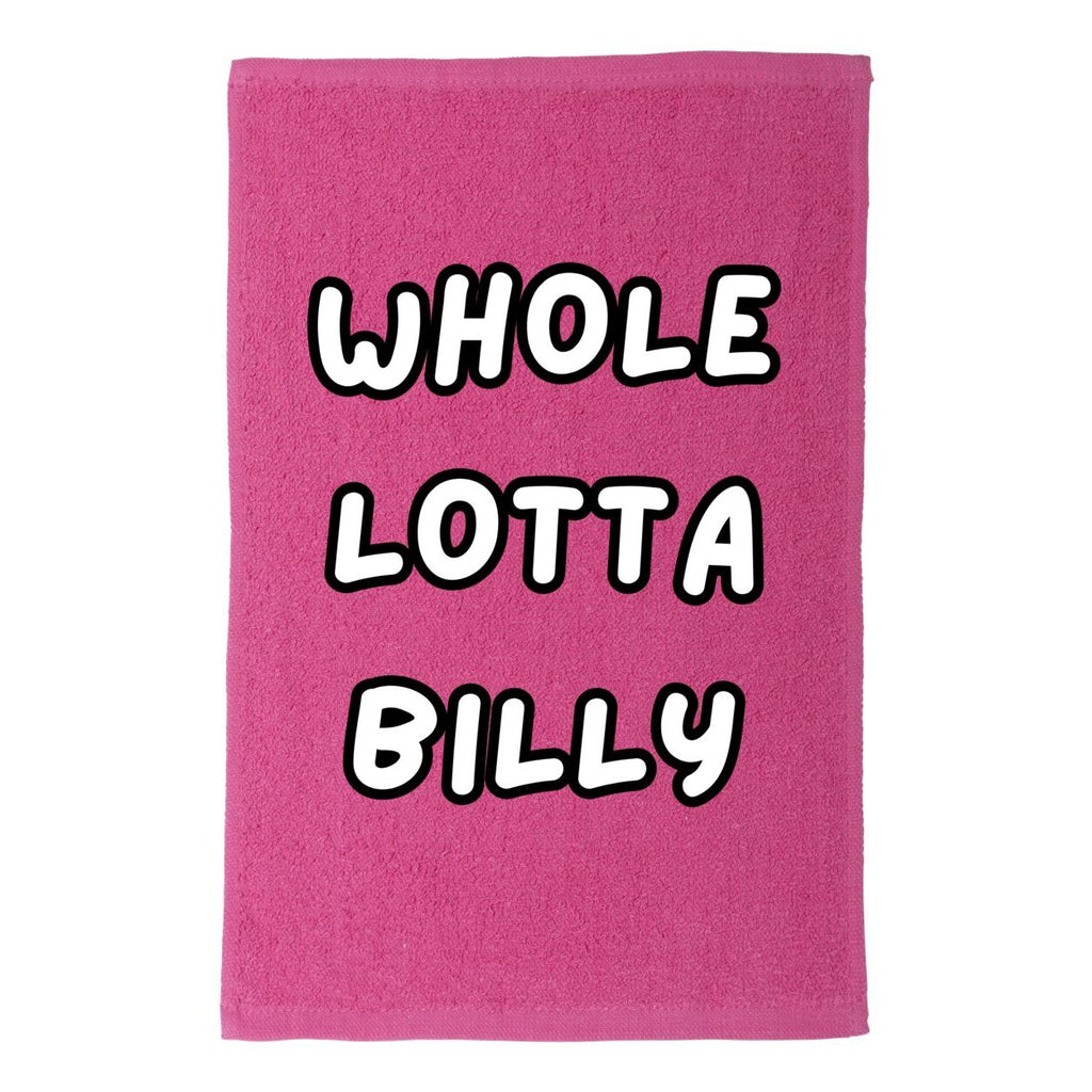 WHOLE LOTTA BILLY Budget Rally Towel
