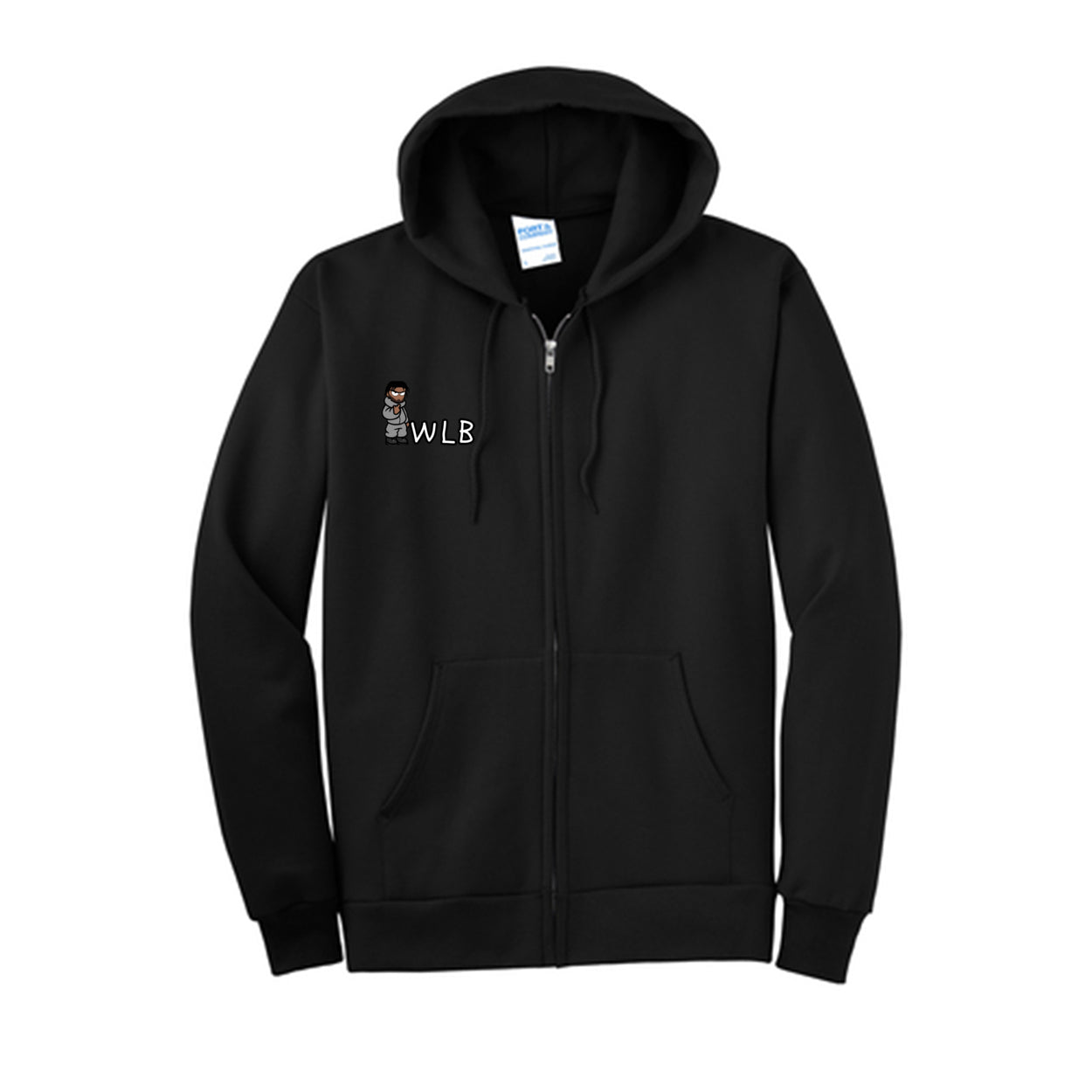 WHOLELOTTABILLY Full-Zip Hooded Sweatshirt