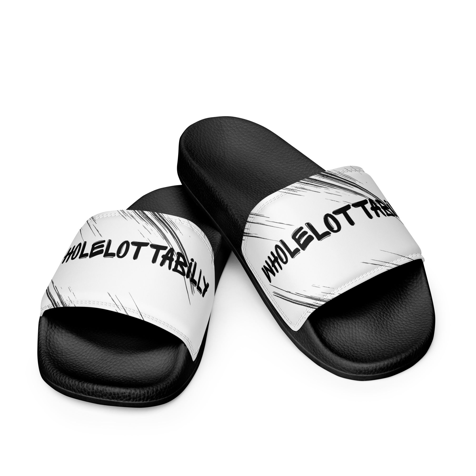 WHOLELOTTABILLY Men’s slides