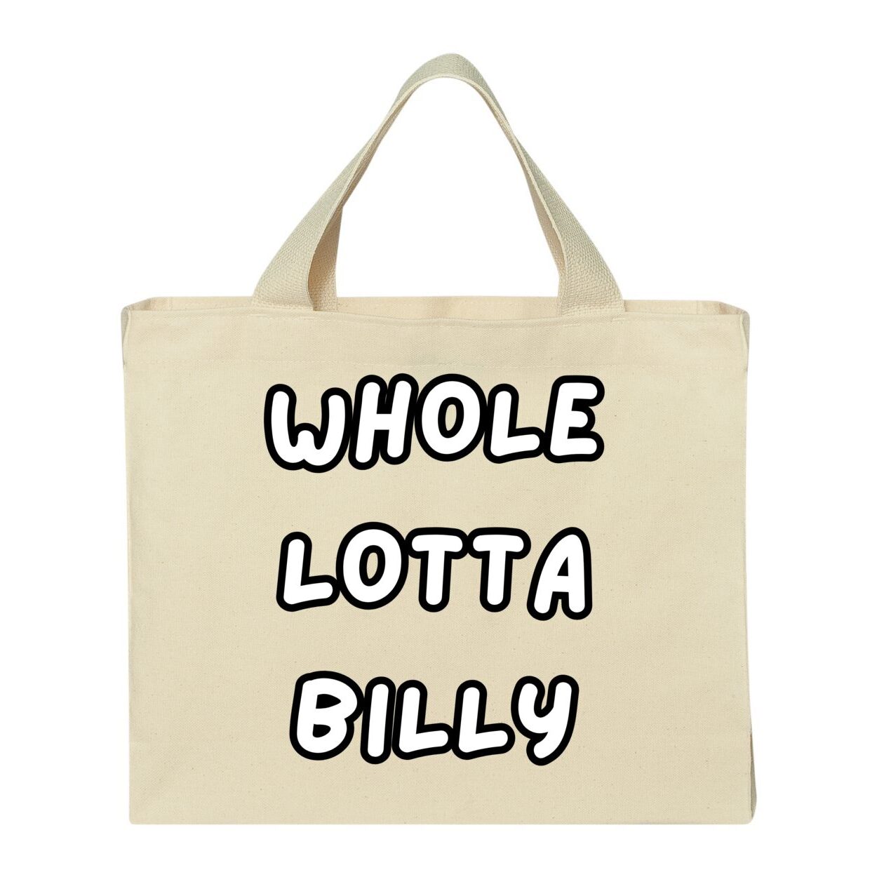 WHOLELOTTABILLY medium tote bag