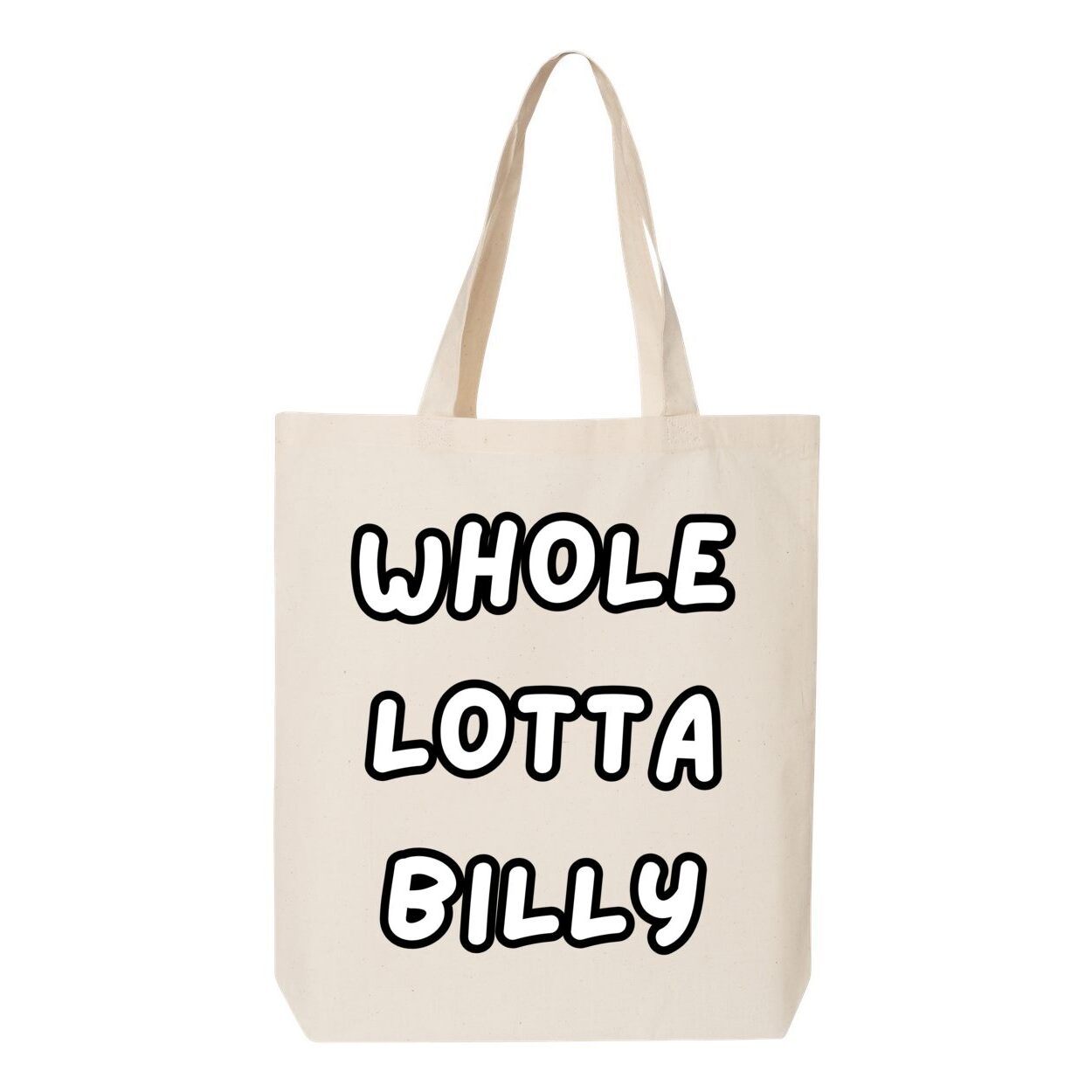 WHOLELOTTABILLY tote bag