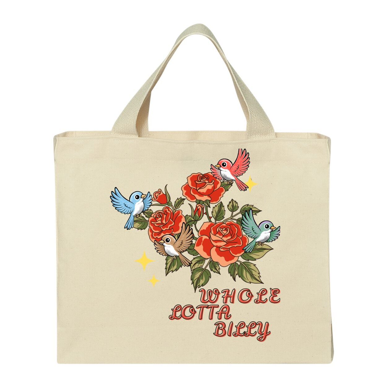 WHOLELOTTABILLY medium tote bag