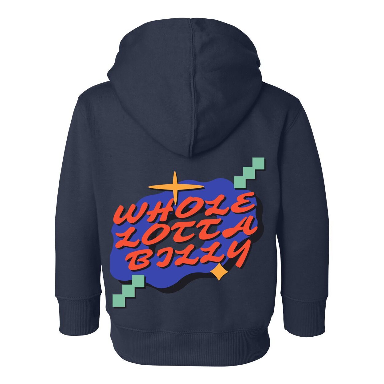 wholelottabilly Toddler Pullover Fleece Hoodie