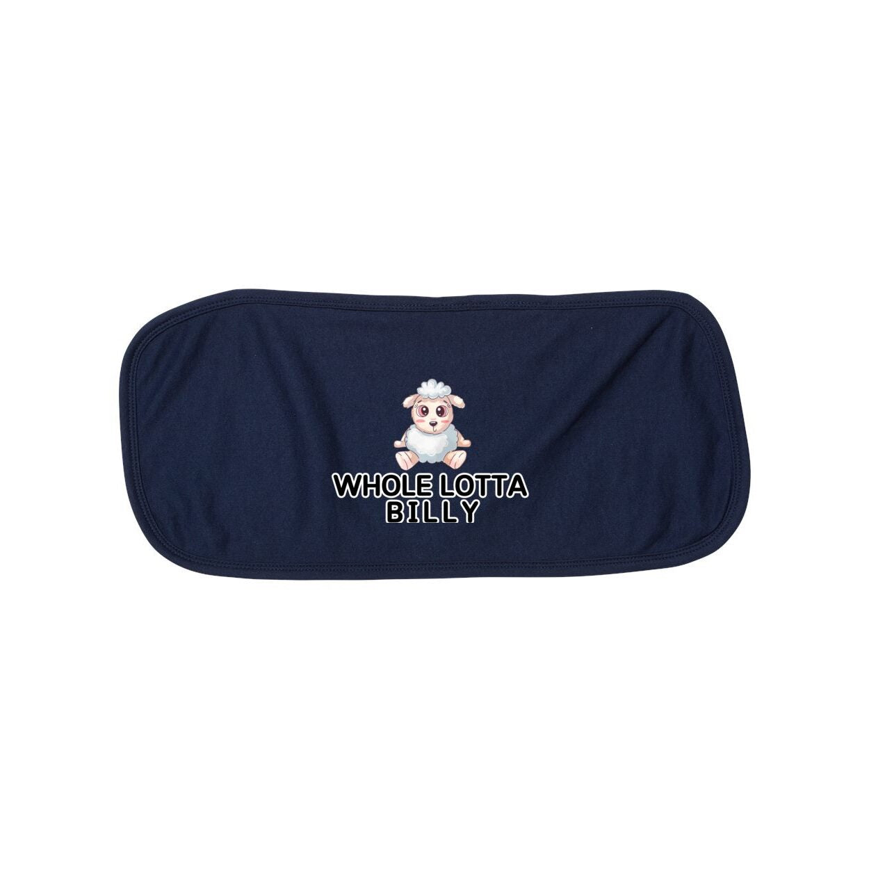 wholelottabilly baby Burp Cloth