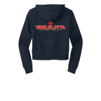 WLB Women’s CROP Fleece Full-Zip Hoodie