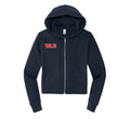 WLB Women’s CROP Fleece Full-Zip Hoodie