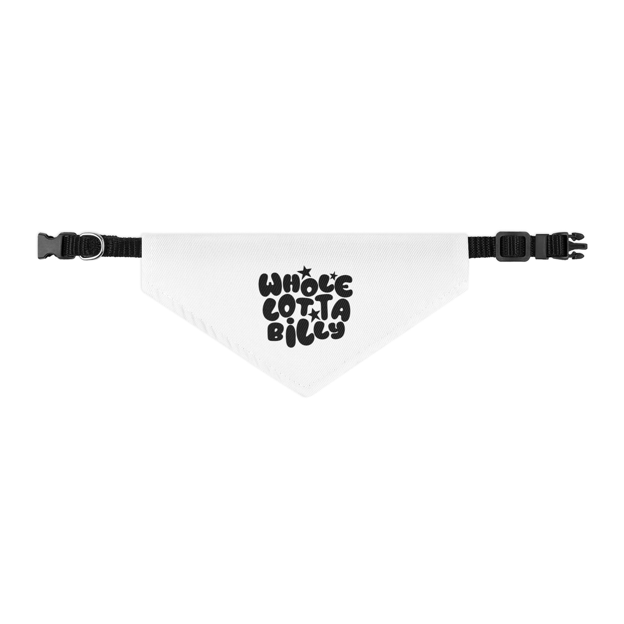 WHOLELOTTABILLY Pet bandana collar