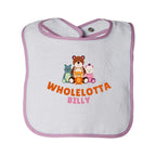 WLB Infant Contrast Trim Terry Bib