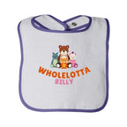WLB Infant Contrast Trim Terry Bib