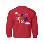 WLB Heavy Blend Youth Crewneck Sweatshirt