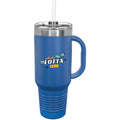 wholelottabilly 40 oz. Travel Mug with Handle, Straw Included