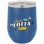 WHOLELOTTABILLY Polar Camel 12 oz. Stemless Wine Glasses