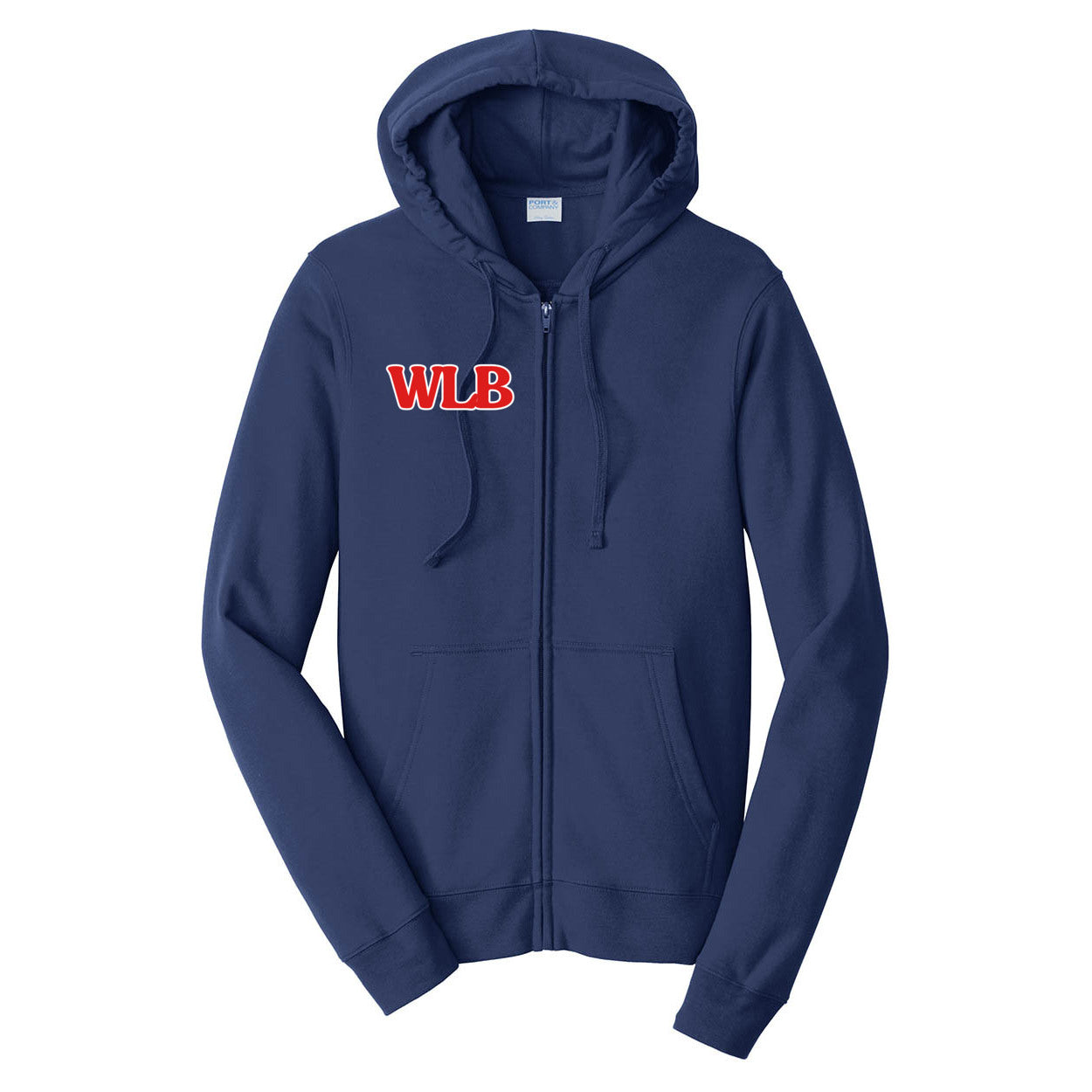WLB  Fleece Full-Zip Hooded Sweatshirt