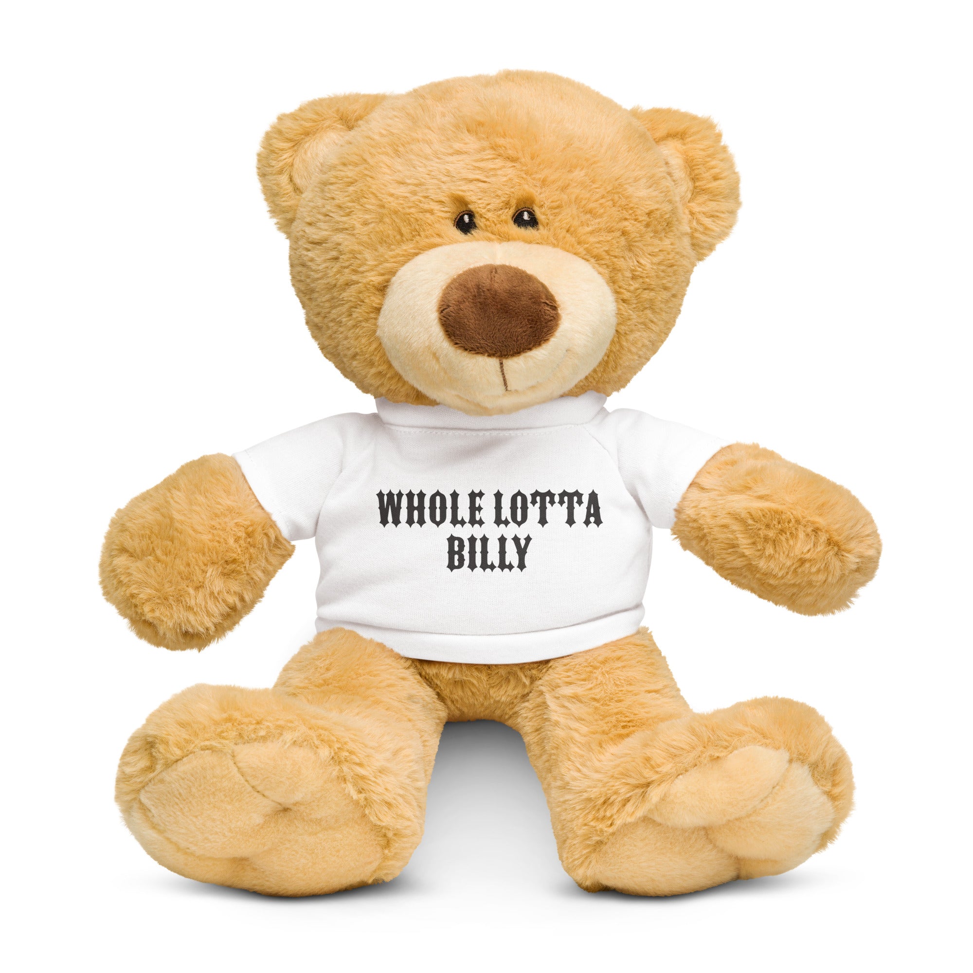 WHOLELOTTABILLY Teddy bear with a t-shirt