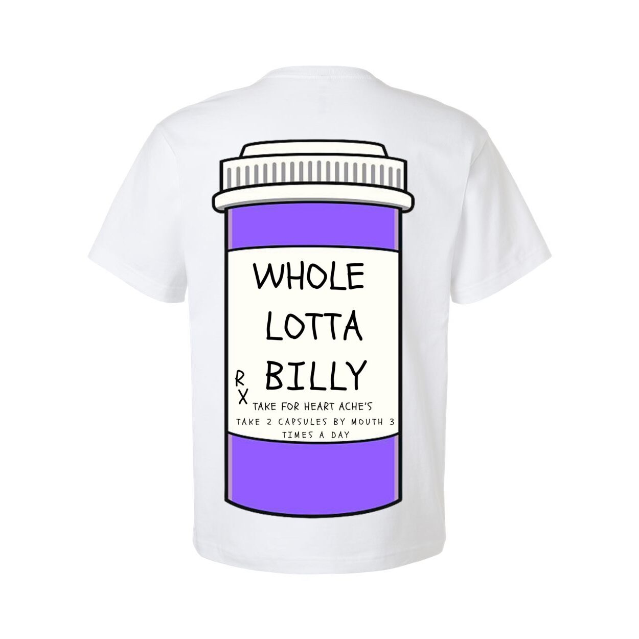 WHOLELOTTABILLY Unisex  Heavyweight Tee