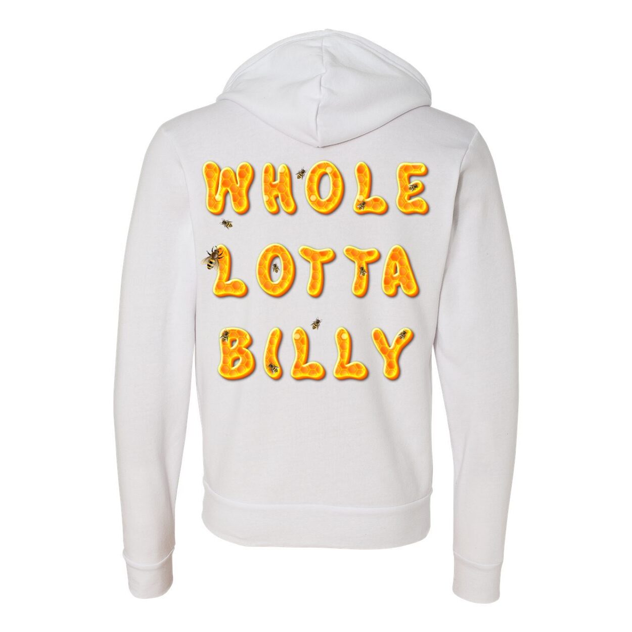 WHOLELOTTABILLY HONEYBEE Unisex Full-Zip Hooded Sweatshirt
