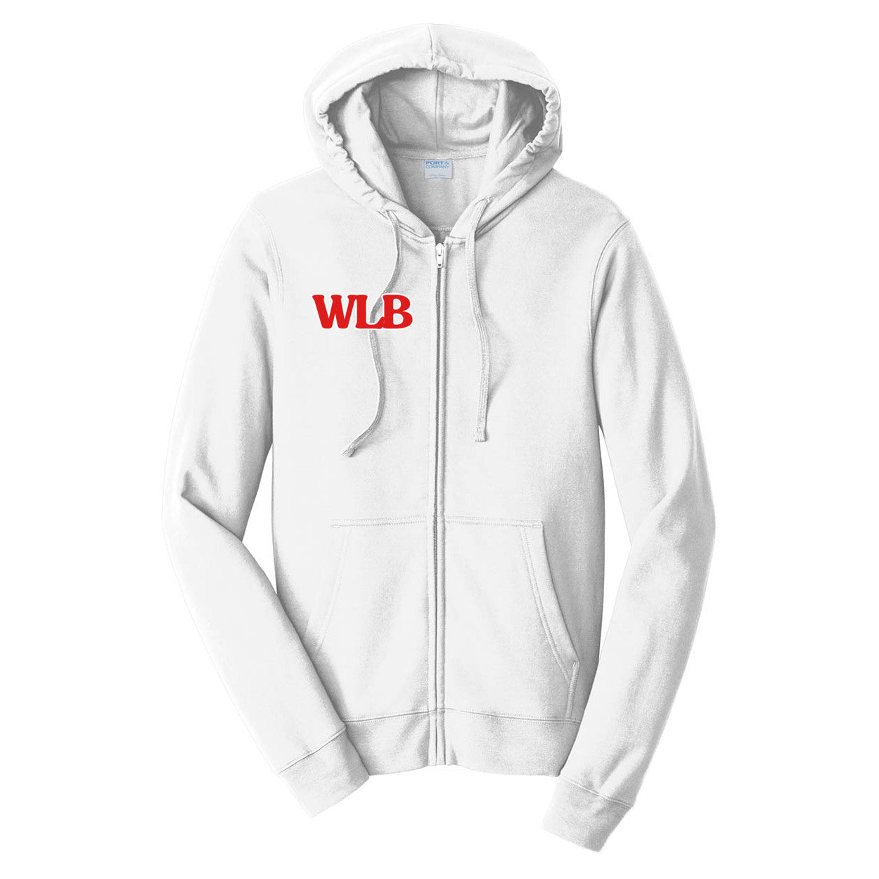 WLB  Fleece Full-Zip Hooded Sweatshirt
