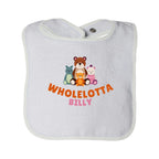 WLB Infant Contrast Trim Terry Bib