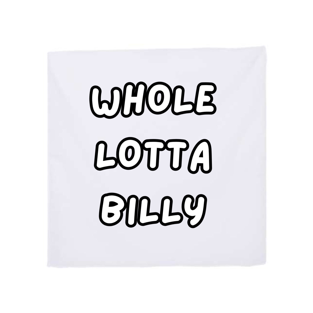 WHOLELOTTABILLY Cotton Bandana