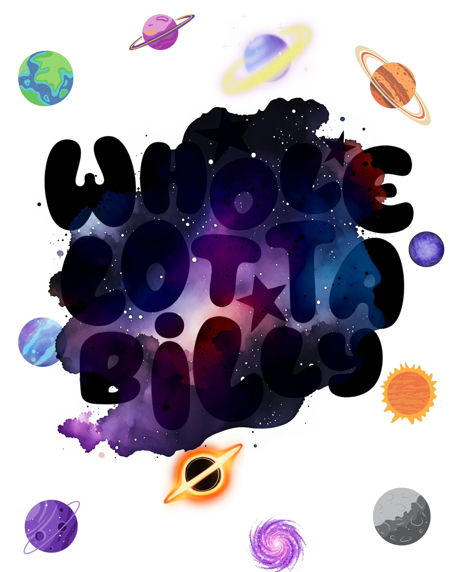 WHOLELOTTABILLY CANVAS (PORTRAIT)